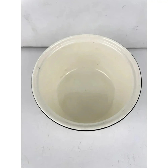 VTG Floral Casserole Dish with Lid Harker Cookingware Hot Oven 1930s - Picture 5 of 11